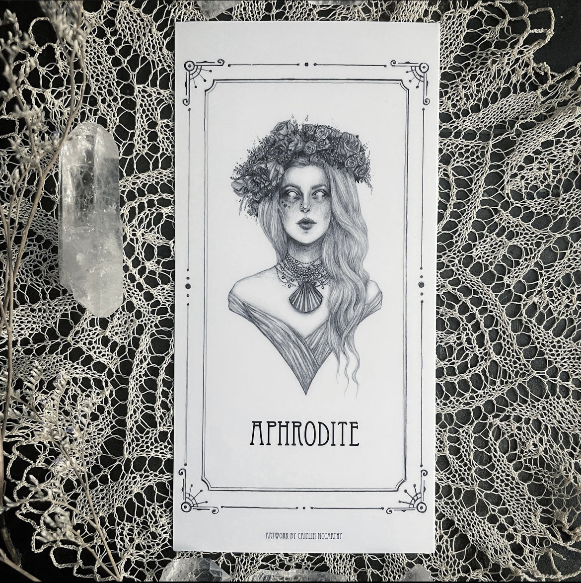 Aphrodite - Greek Goddess of Love and Beauty Sticker Sticker by
