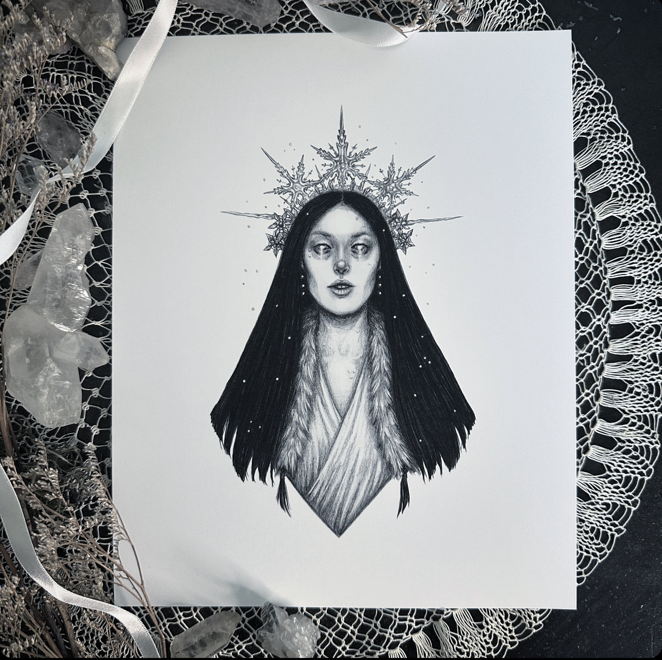 Yuki Onna - Fine Art Print