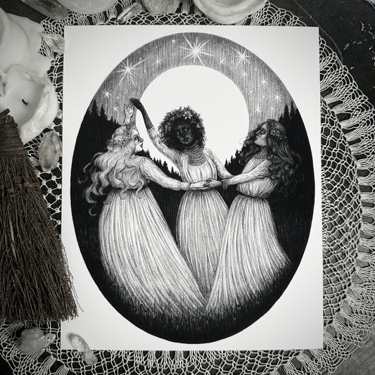 Sisters of the Moon - Fine Art Print