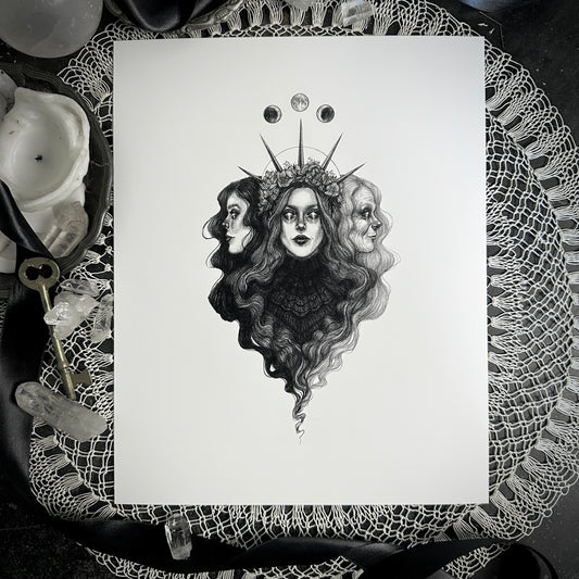 The Triple Goddess - Fine Art Print