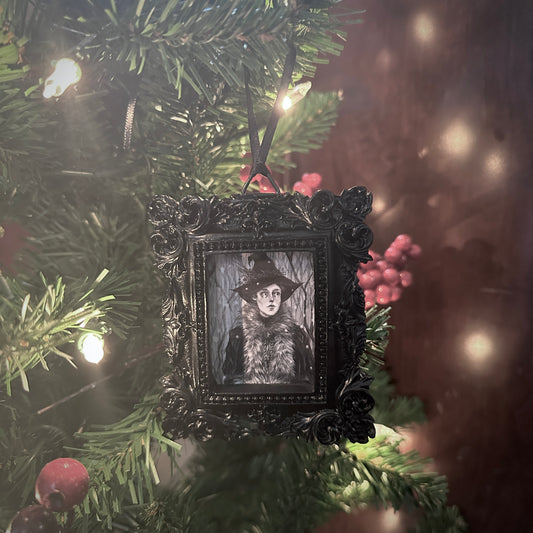 Winter Witch Ornament