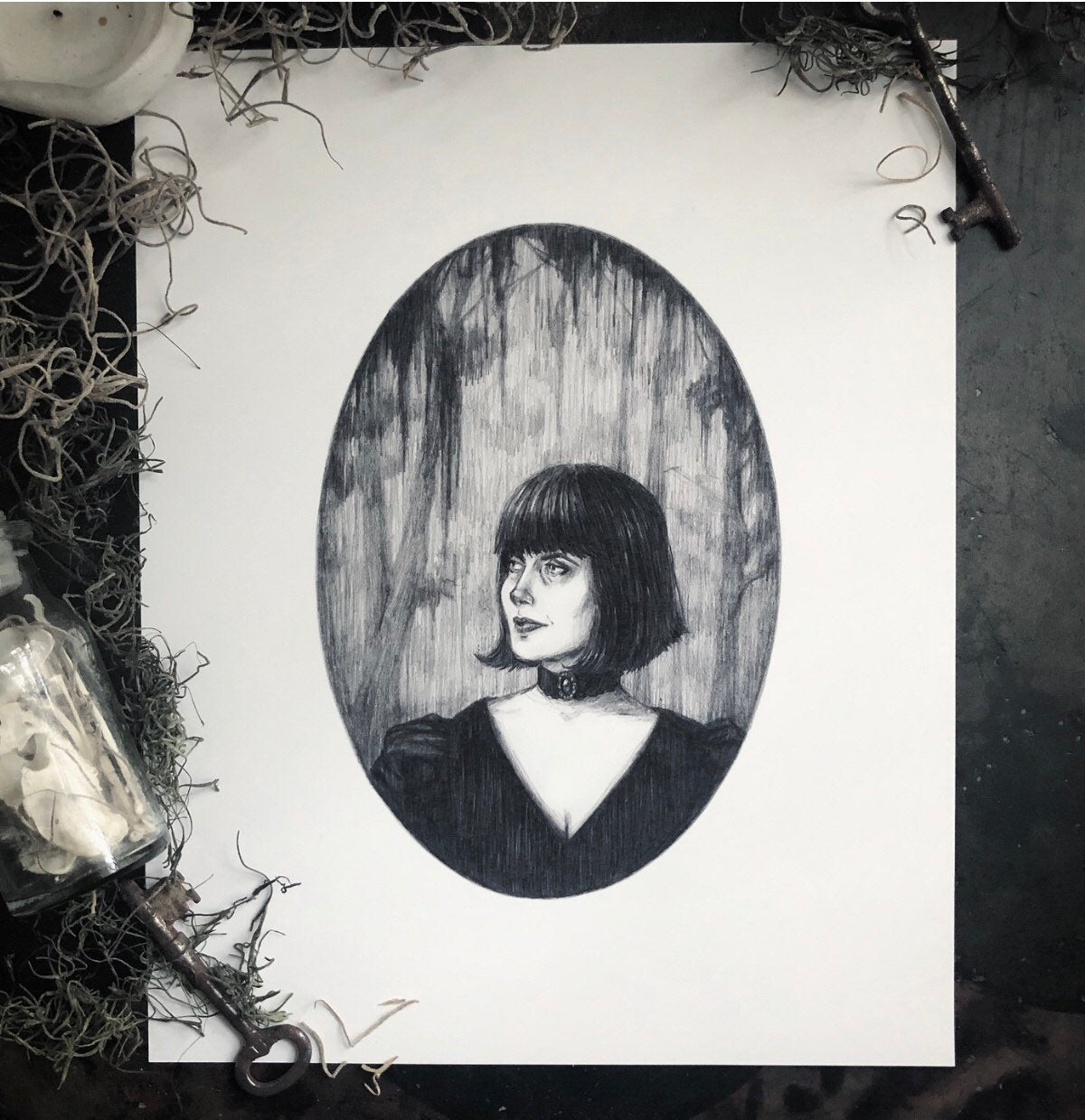 Anne Rice - Fine Art Print – Caitlin McCarthy Art